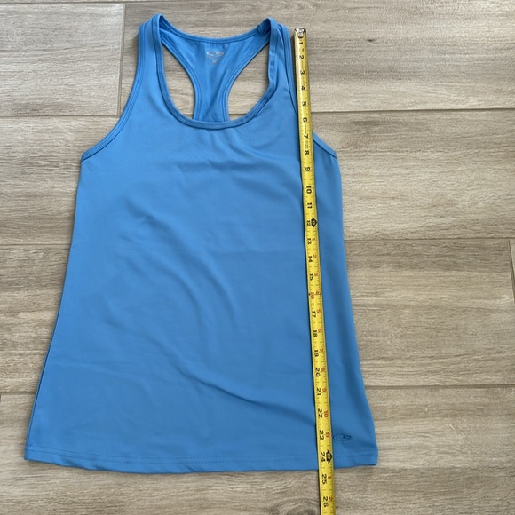 Champion Blue Racerback Tank Top Size Medium - Picture 9 of 10